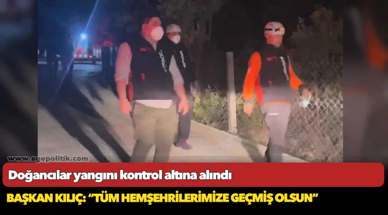 Doğancılar yangını kontrol altına alındı