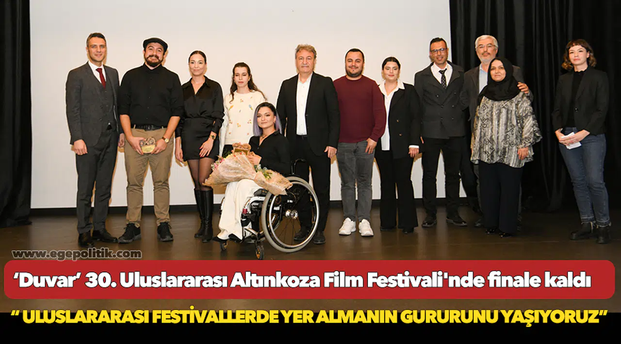 ‘Duvar’ 30. Uluslararası Altınkoza Film Festivali'nde finale kaldı