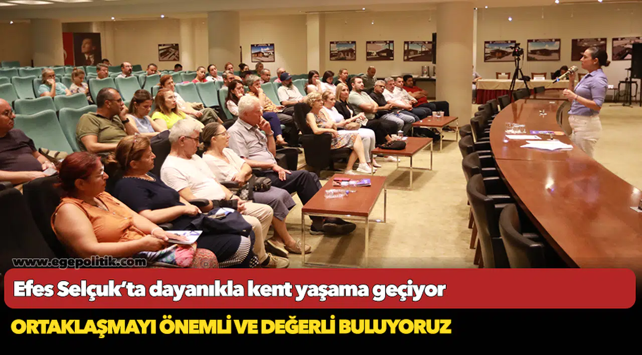 Efes Selçuk’ta dayanıkla kent yaşama geçiyor