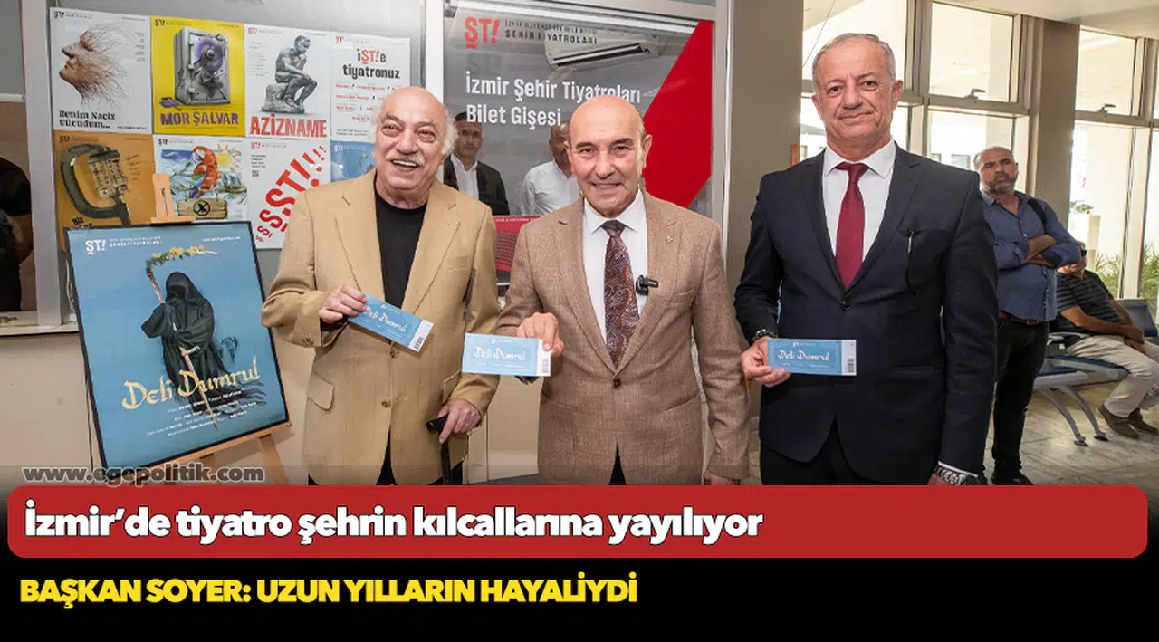 İzmir’de tiyatro şehrin kılcallarına yayılıyor