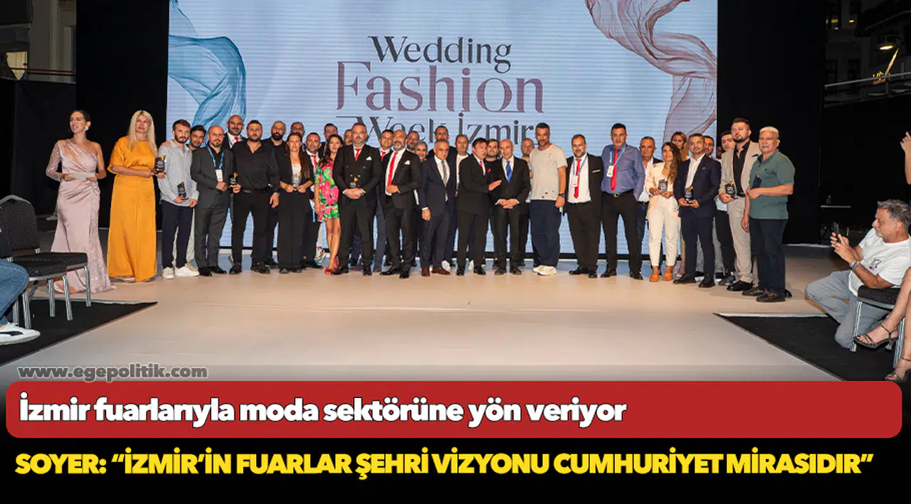 İzmir fuarlarıyla moda sektörüne yön veriyor