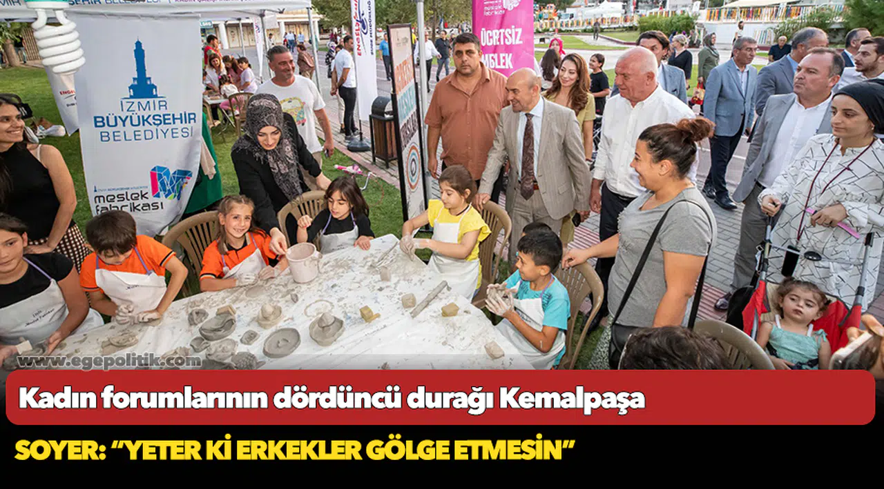 Kadın forumlarının dördüncü durağı Kemalpaşa