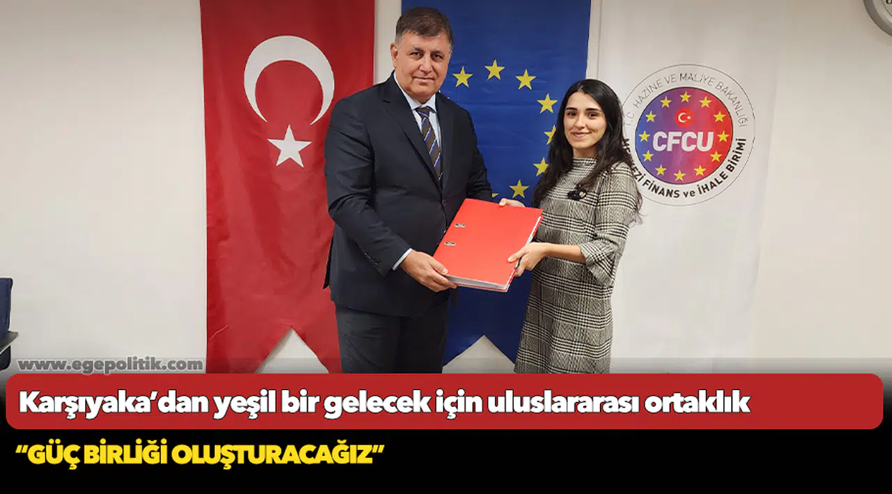 Karşıyaka’dan yeşil bir gelecek için uluslararası ortaklık