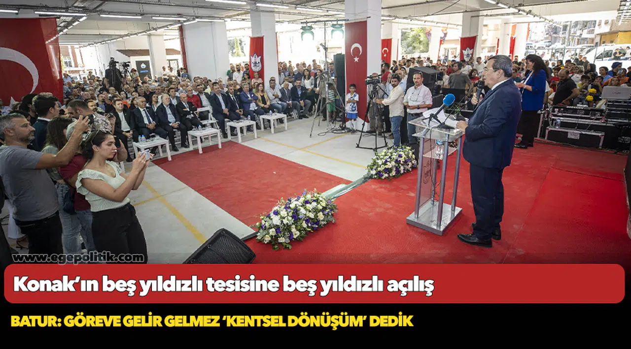 Konak’ın beş yıldızlı tesisine beş yıldızlı açılış