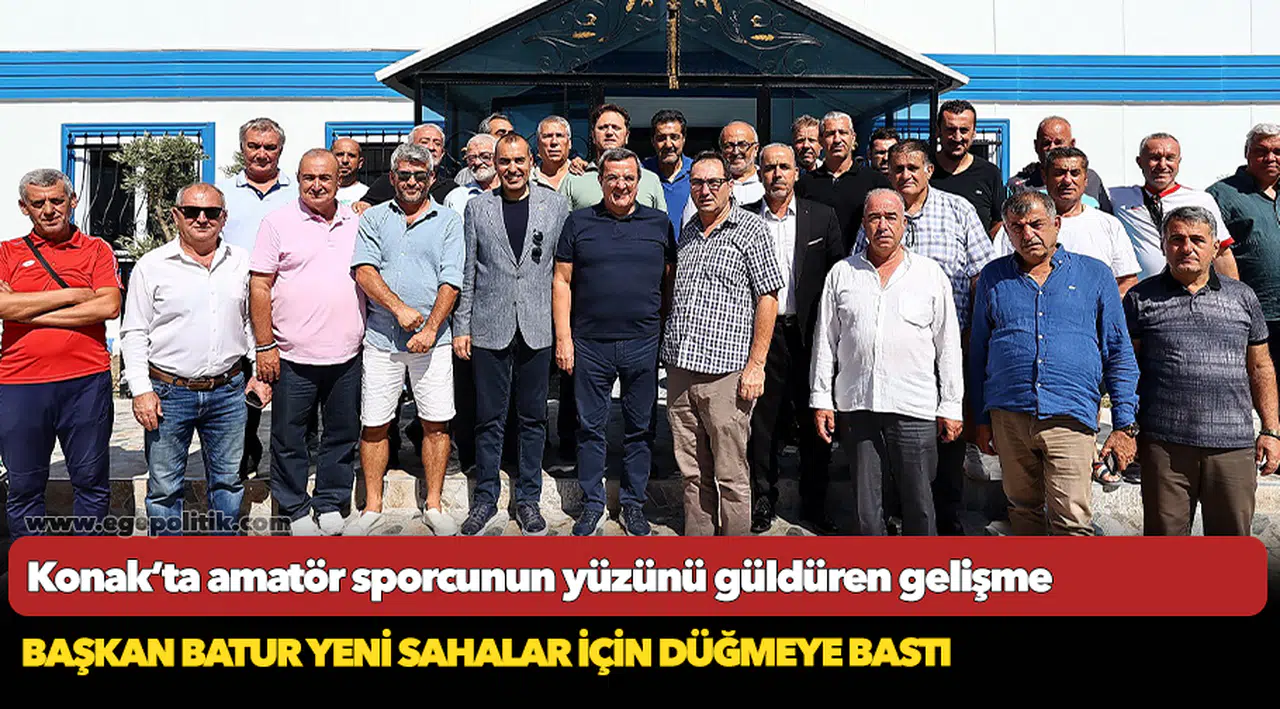 Konak’ta amatör sporcunun yüzünü güldüren gelişme