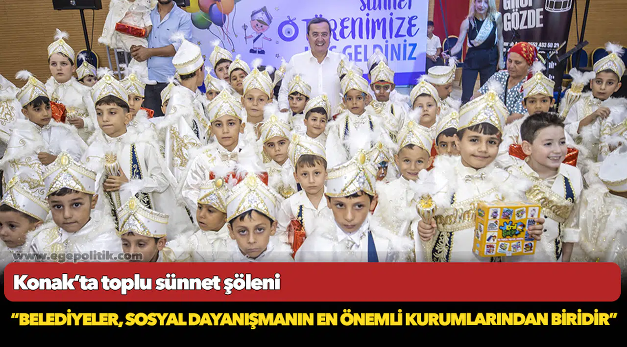 Konak’ta toplu sünnet şöleni