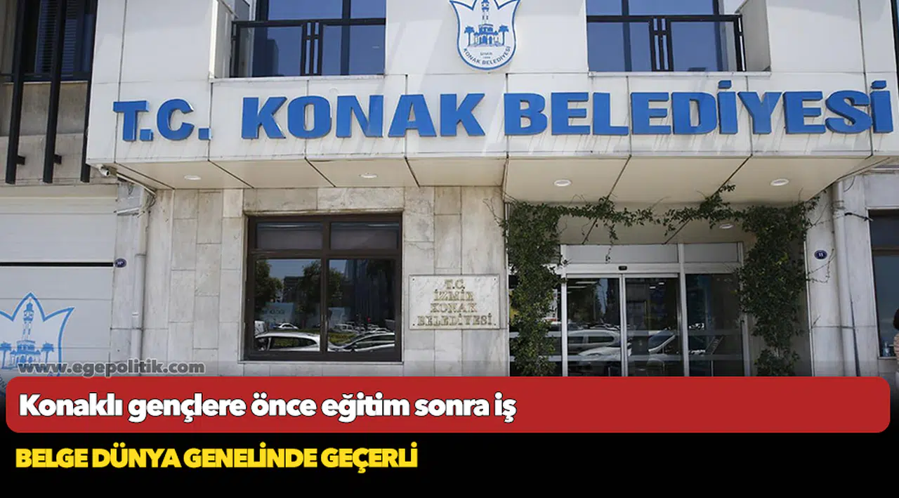 Konaklı gençlere önce eğitim sonra iş