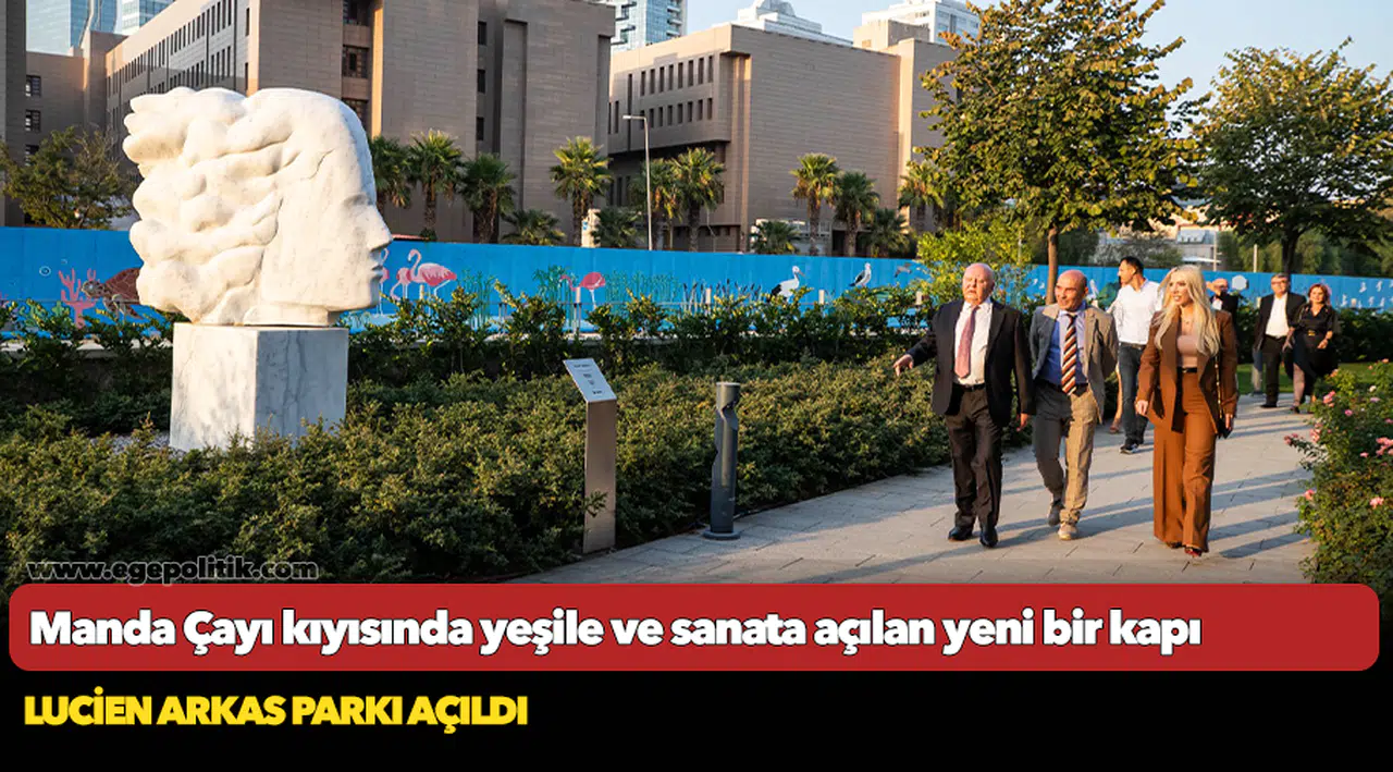 Manda Çayı kıyısında yeşile ve sanata açılan yeni bir kapı