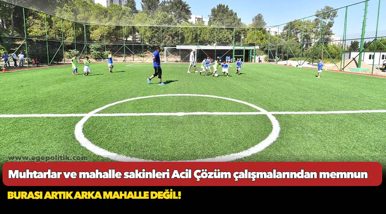Muhtarlar ve mahalle sakinleri Acil Çözüm çalışmalarından memnun