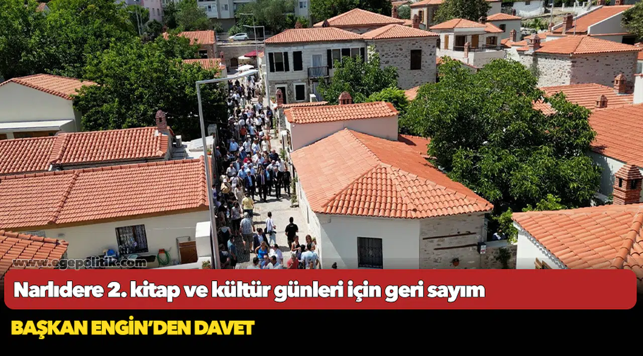 Narlıdere 2. kitap ve kültür günleri için geri sayım