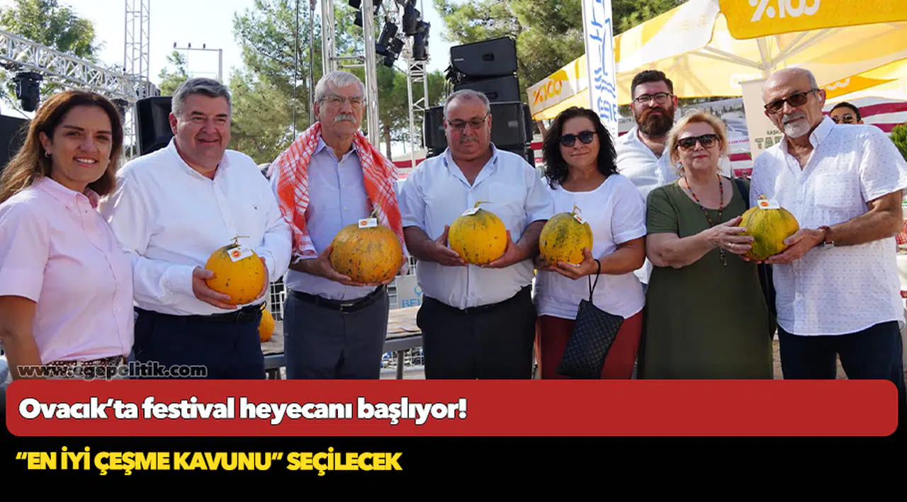 Ovacık’ta festival heyecanı başlıyor!