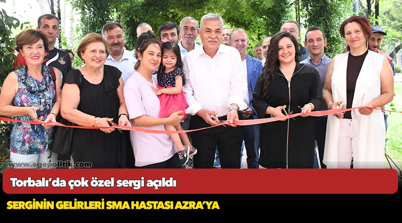 Torbalı’da çok özel sergi açıldı