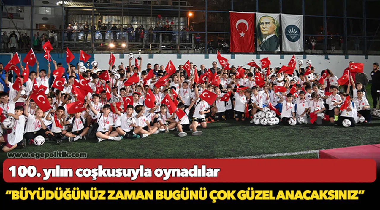 100. yılın coşkusuyla oynadılar