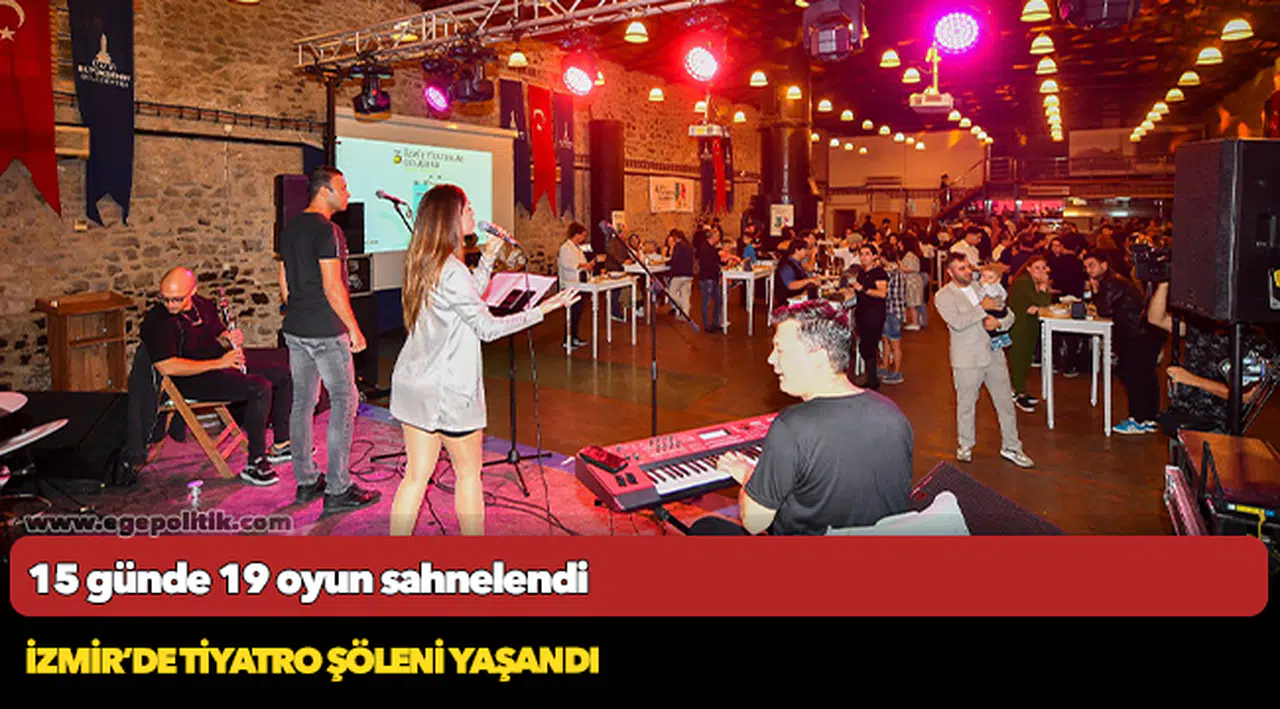 15 günde 19 oyun sahnelendi