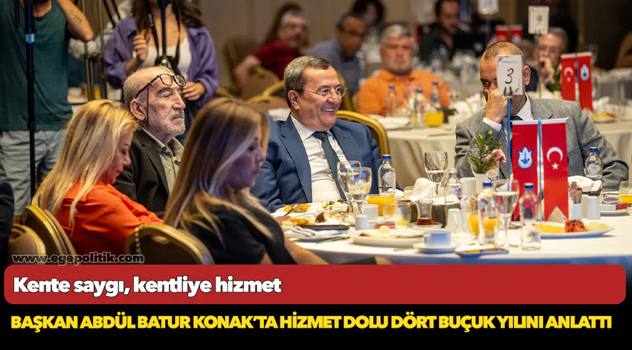 Başkan Batur, "Kente saygı, kentliye hizmet"