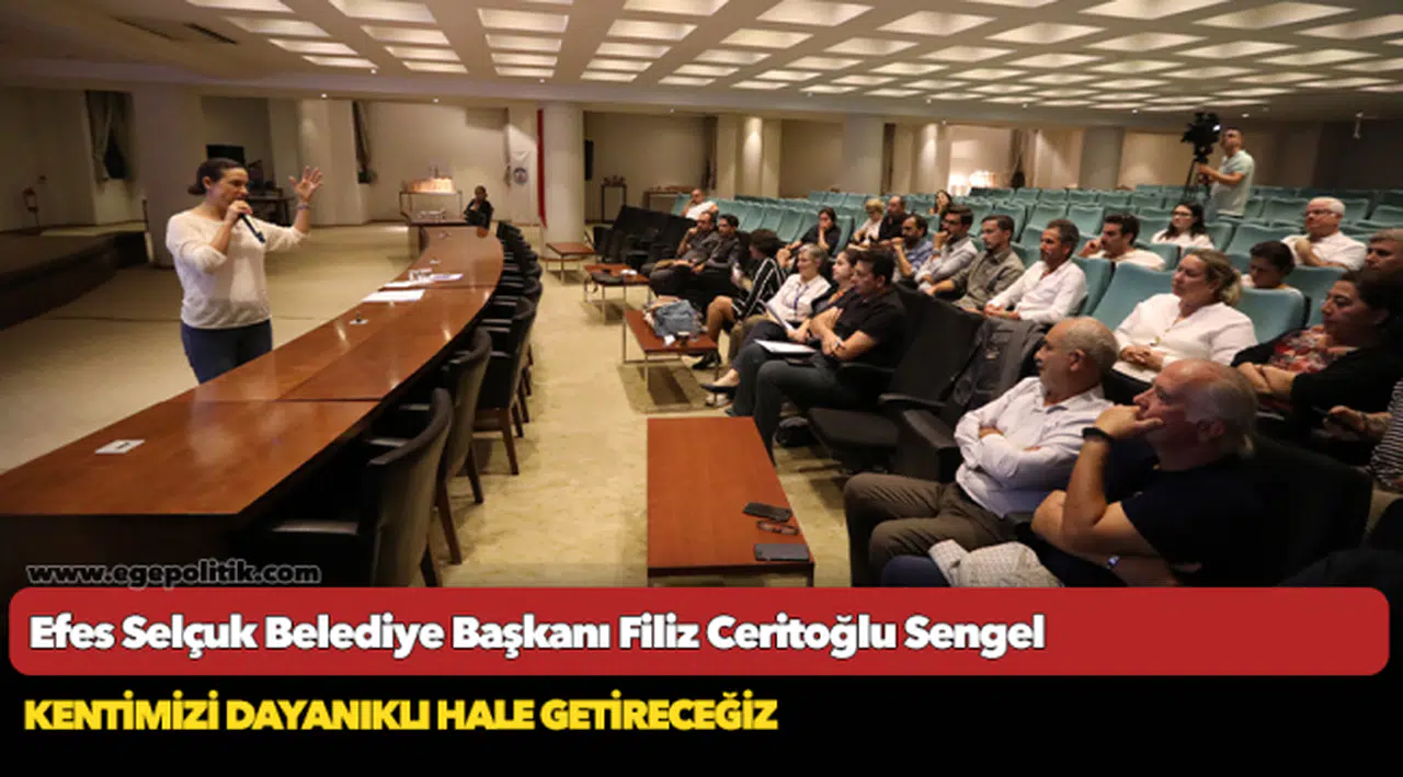 Başkan Sengel, "Kentimizi dayanıklı hale getireceğiz"