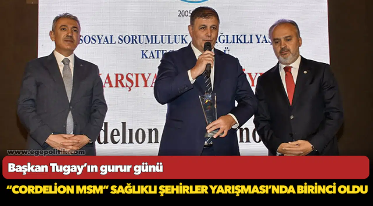 Başkan Tugay’ın gurur günü