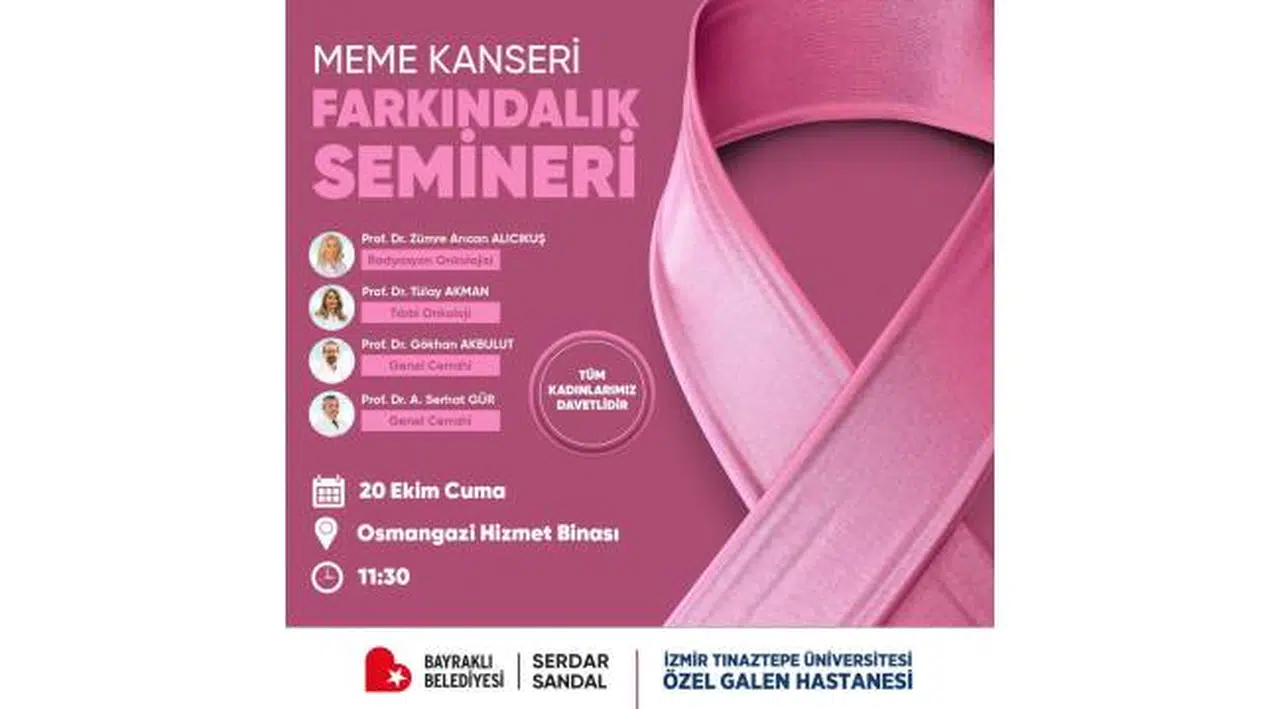 Bayraklı’da “Meme Kanseri Farkındalık” semineri