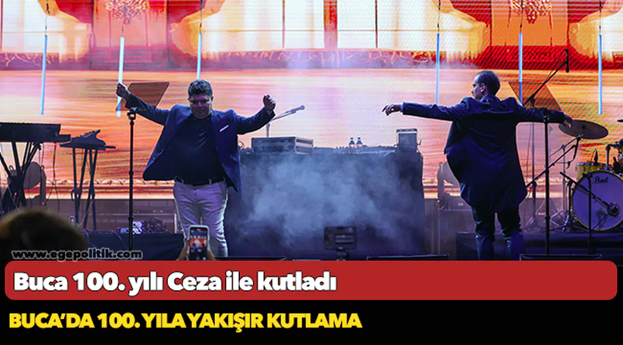 Buca’da 100. yıla yakışır kutlama