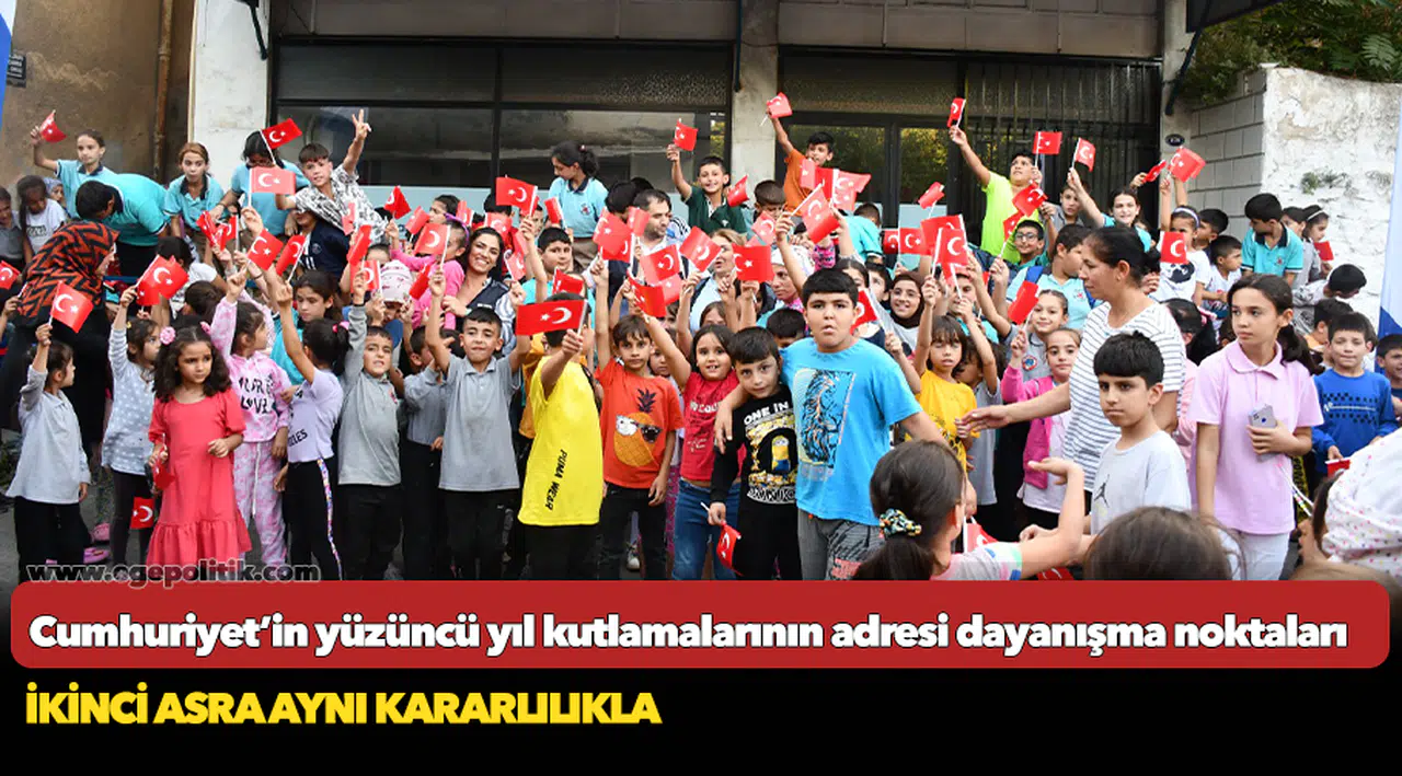 Cumhuriyet’in yüzüncü yıl kutlamalarının adresi dayanışma noktaları