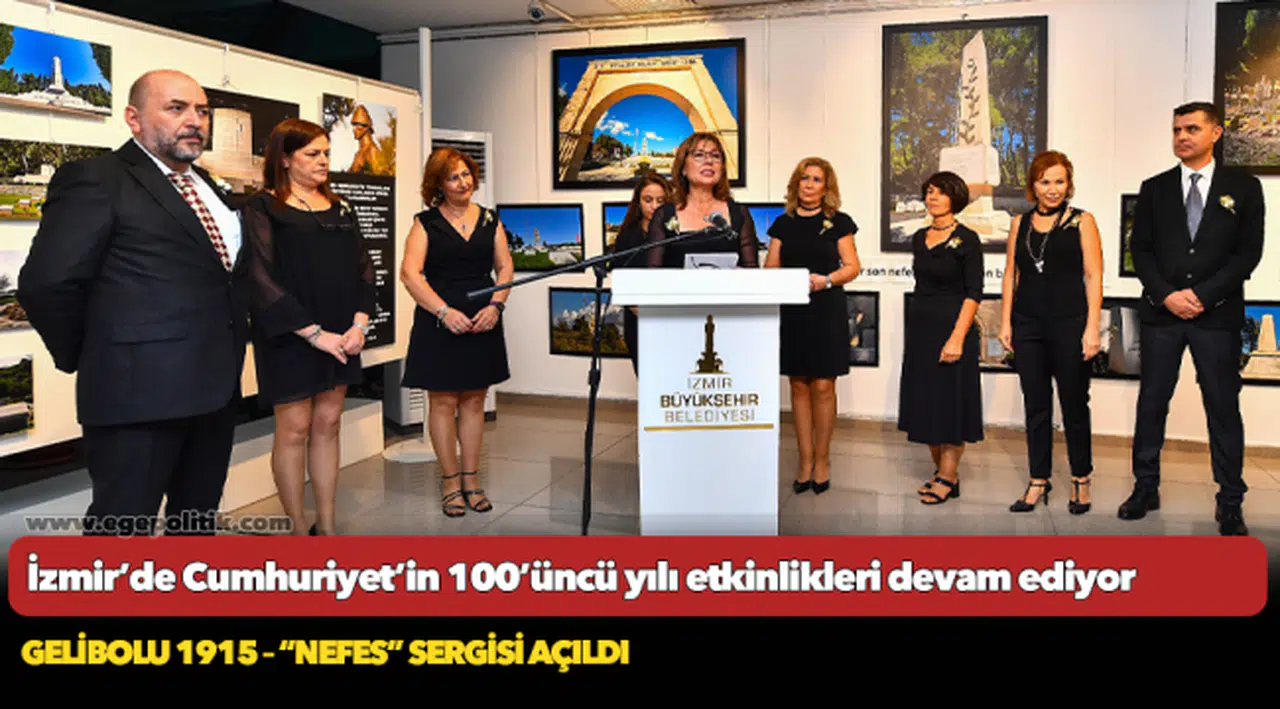 İzmir’de Cumhuriyet’in 100’üncü yılı etkinlikleri devam ediyor