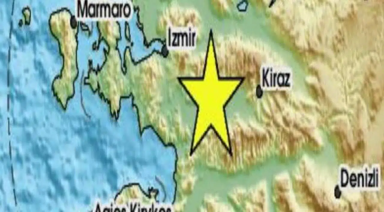 İzmir'de korkutan deprem
