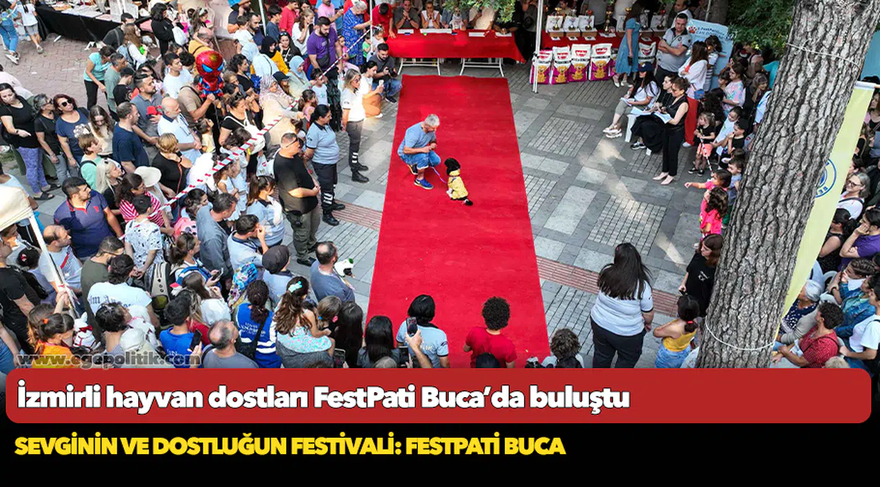 İzmirli hayvan dostları FestPati Buca’da buluştu