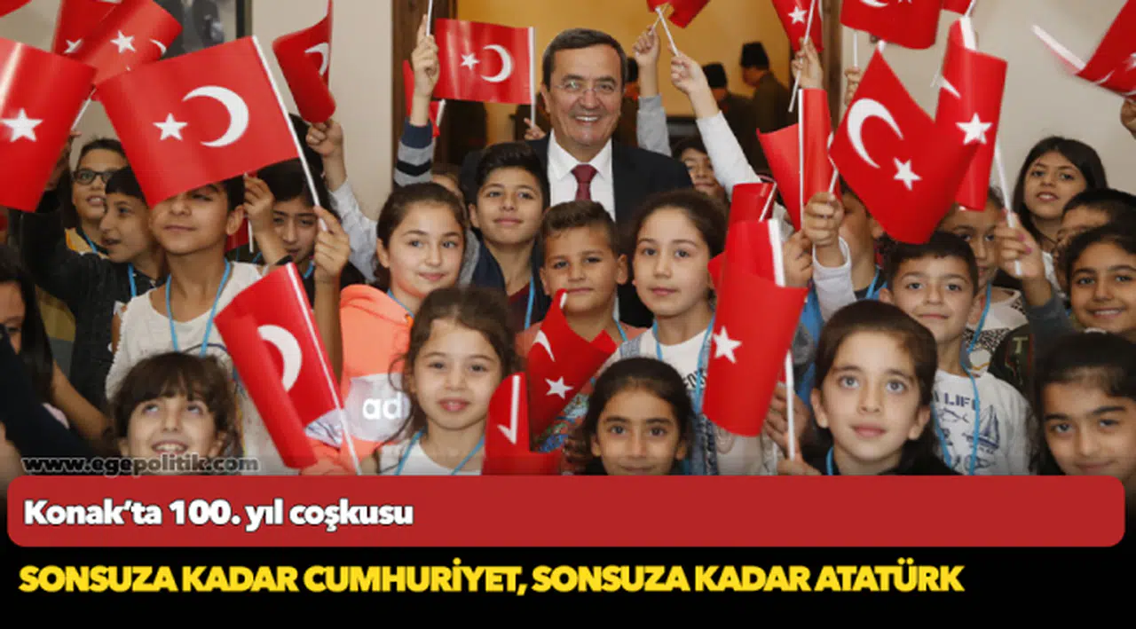 Konak’ta 100. yıl coşkusu