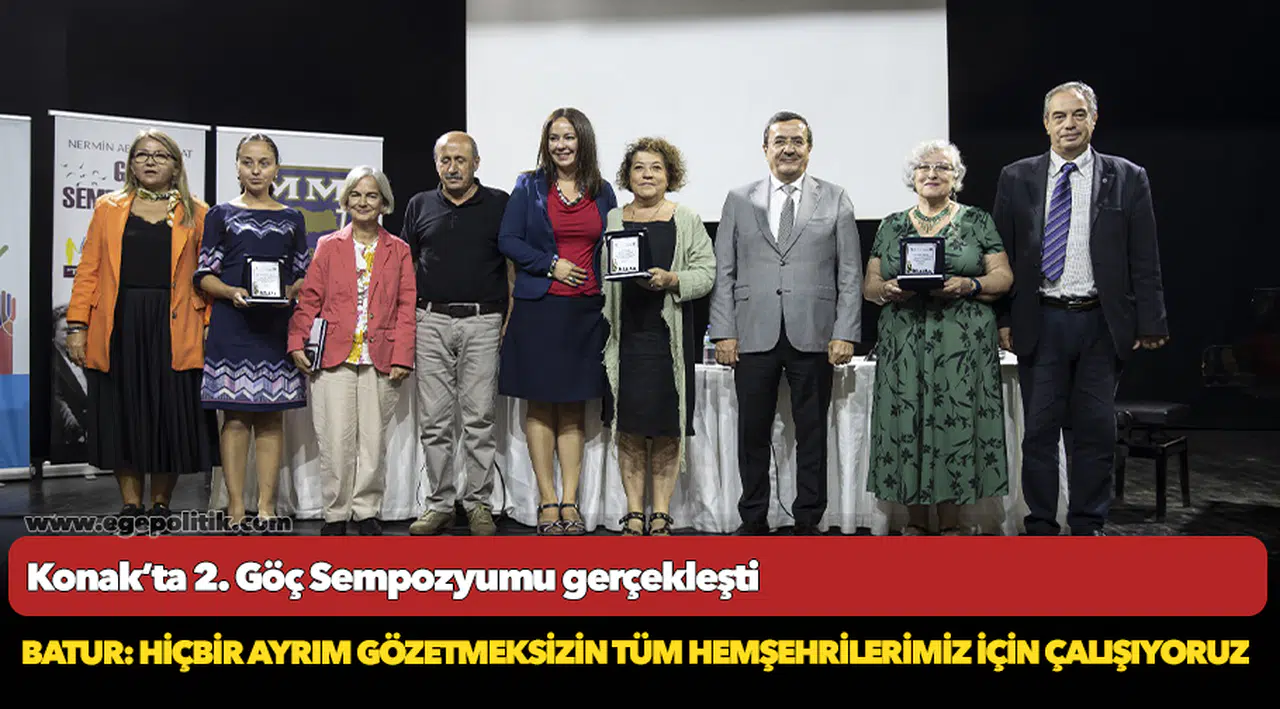 Konak’ta 2. Göç Sempozyumu gerçekleşti