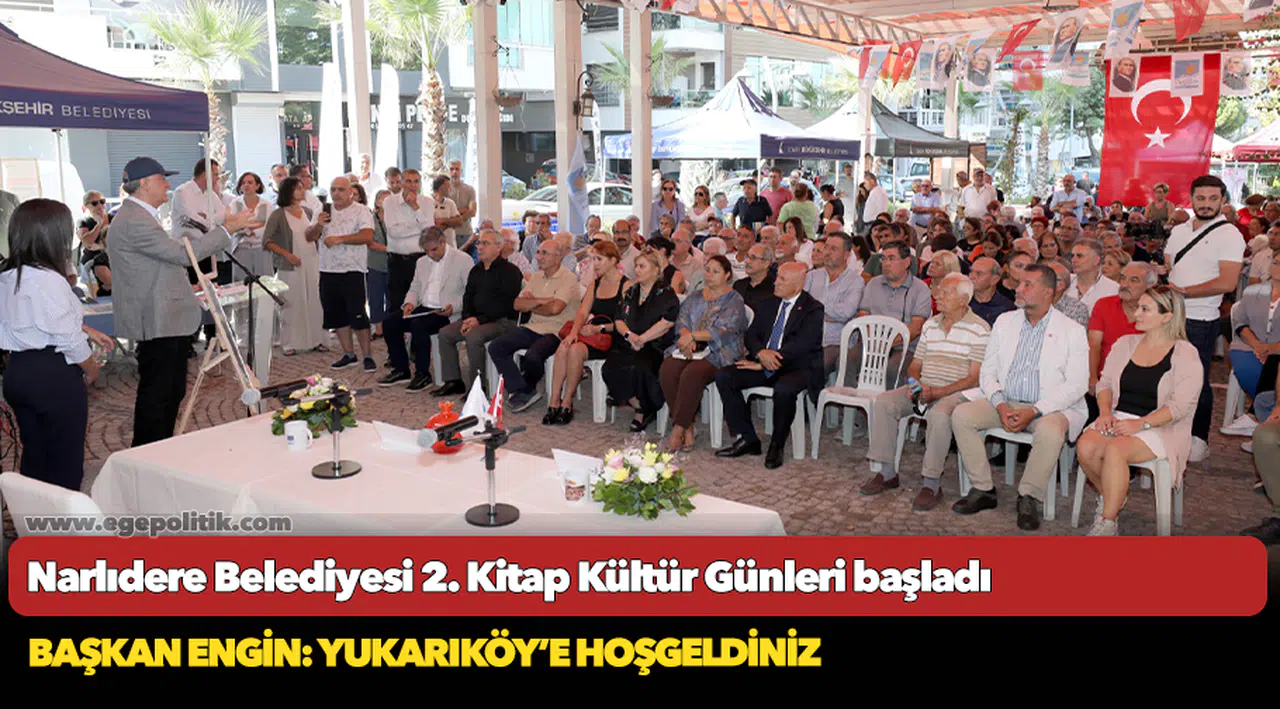 Narlıdere Belediyesi 2. Kitap Kültür Günleri başladı