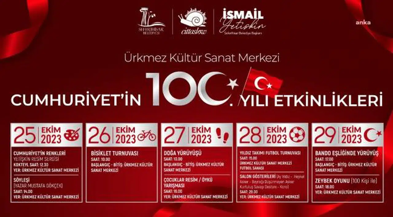 Seferihisar'da 100. yıl coşku ile kutlanacak