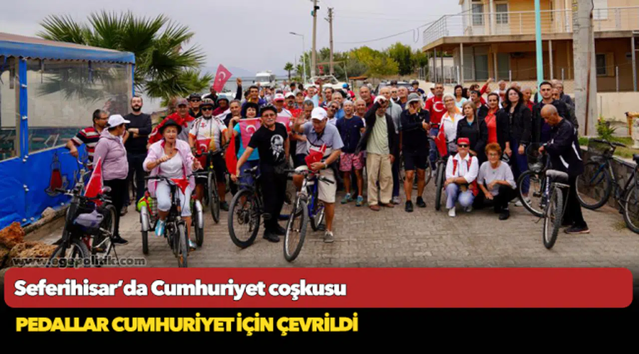 Seferihisar’da Cumhuriyet coşkusu