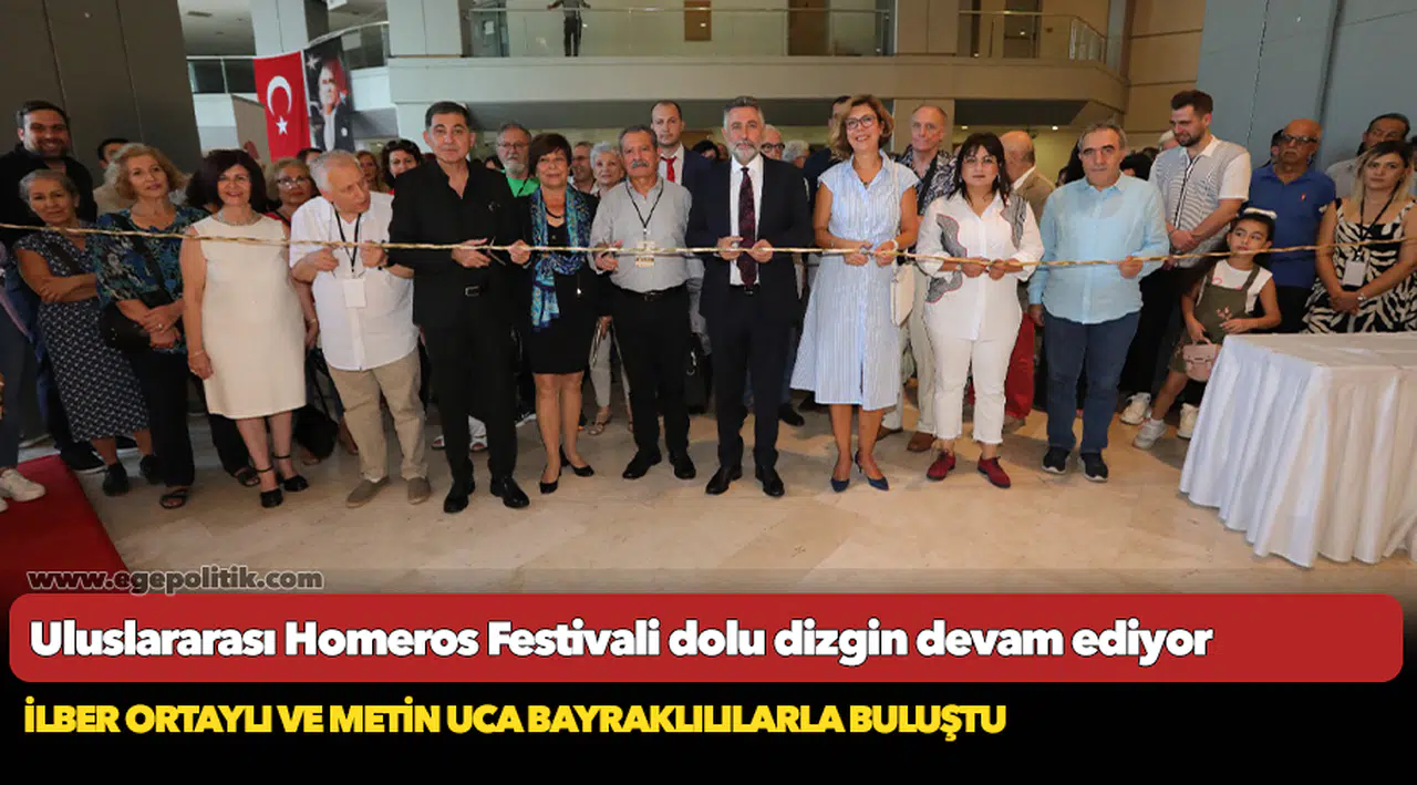 Uluslararası Homeros Festivali dolu dizgin devam ediyor
