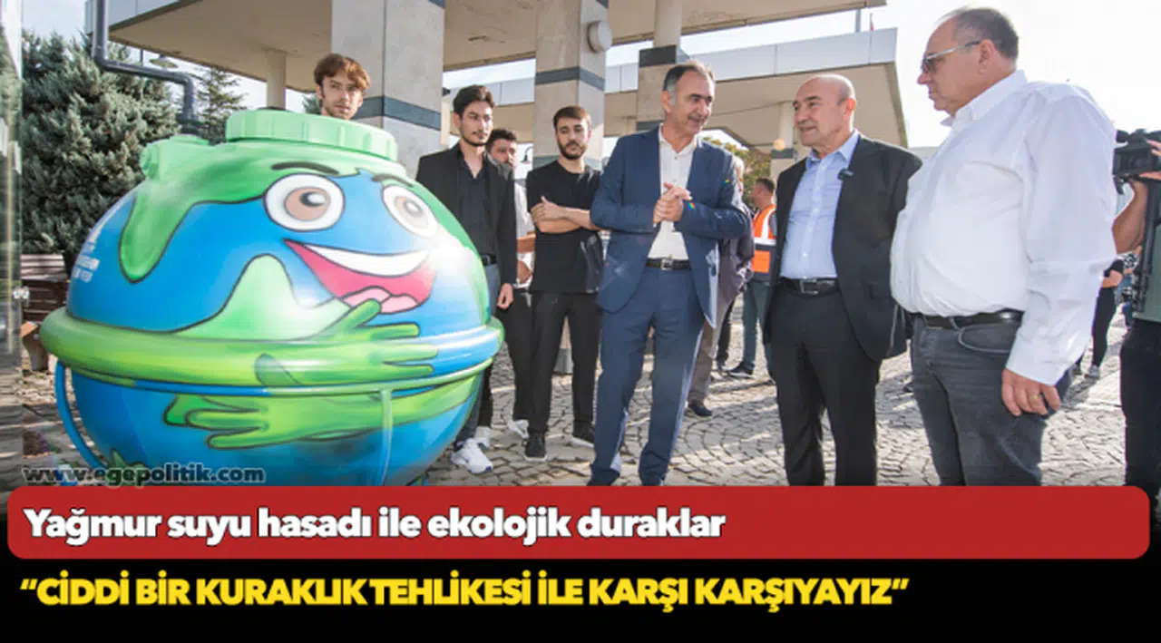 Yağmur suyu hasadı ile ekolojik duraklar