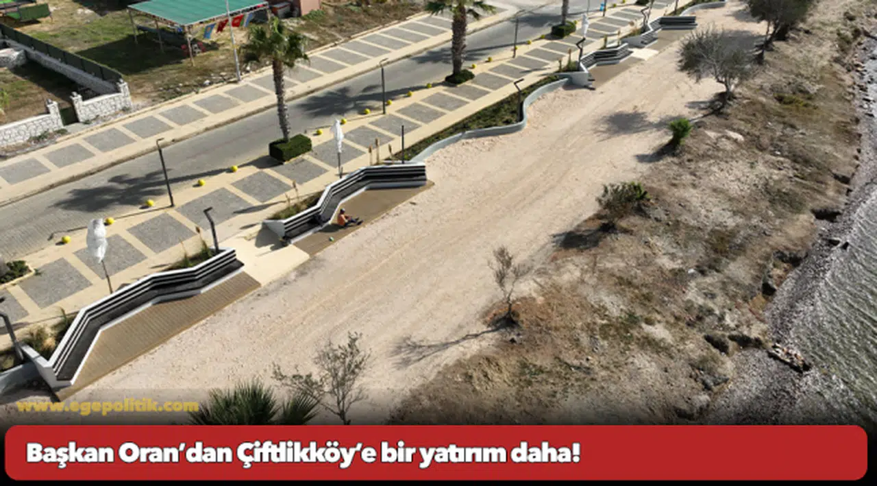 Başkan Oran’dan Çiftlikköy’e bir yatırım daha!