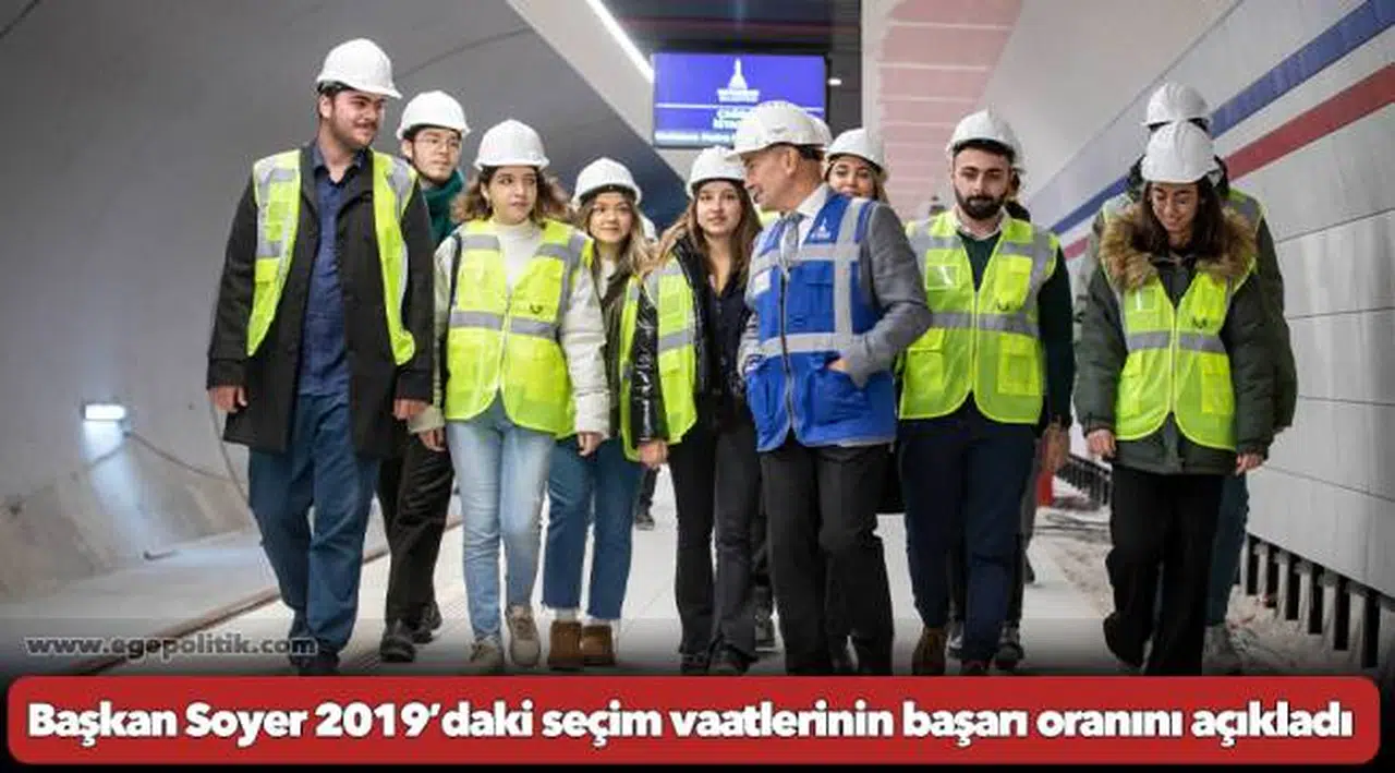Başkan Soyer 2019’daki seçim vaatlerinin başarı oranını açıkladı