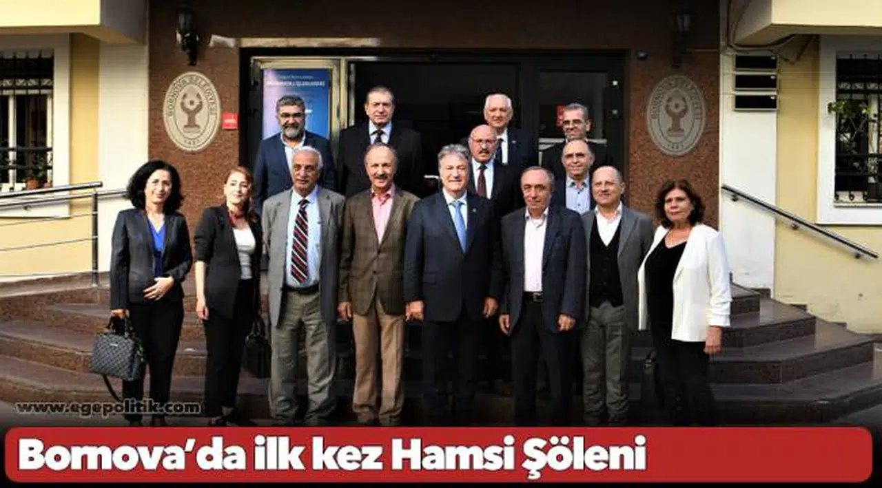 Bornova’da ilk kez Hamsi Şöleni