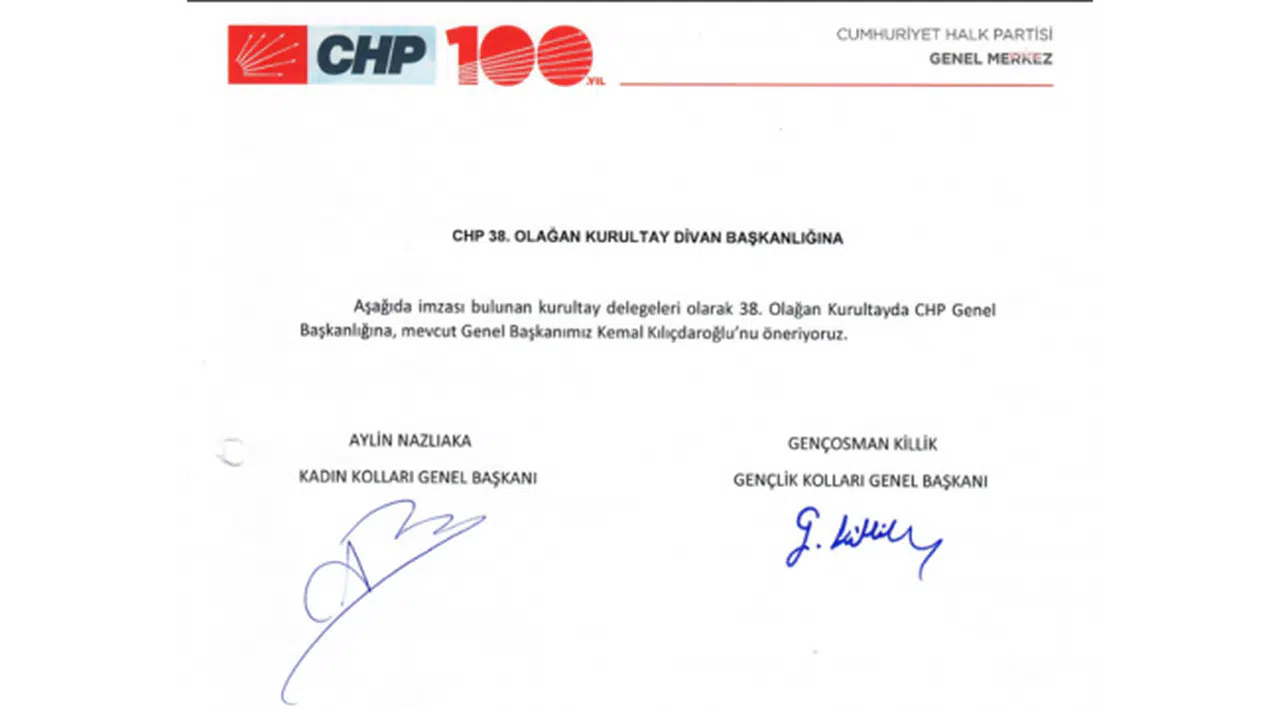 CHP KADIN VE GENÇLİK KOLLARI BAŞKANLARINDAN, KILIÇDAROĞLU’NA DESTEK