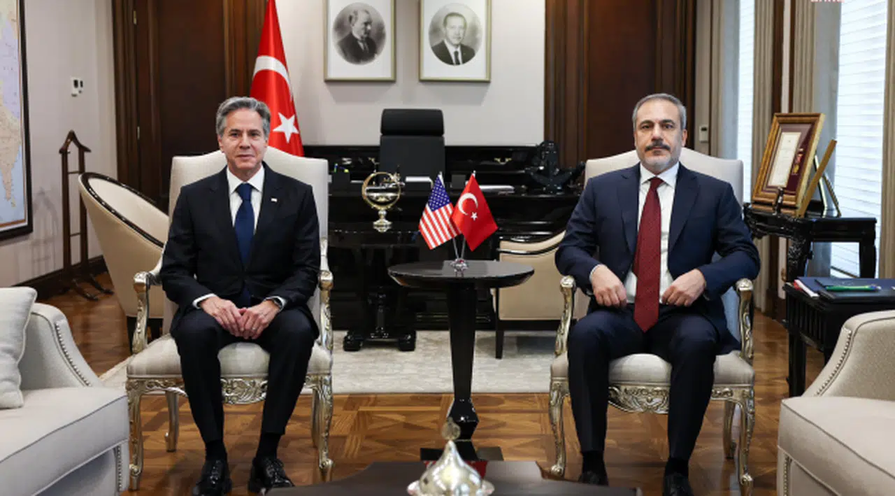 Dışişleri Bakanı Fidan, ABD Dışişleri Bakanı Blınken ile görüştü...