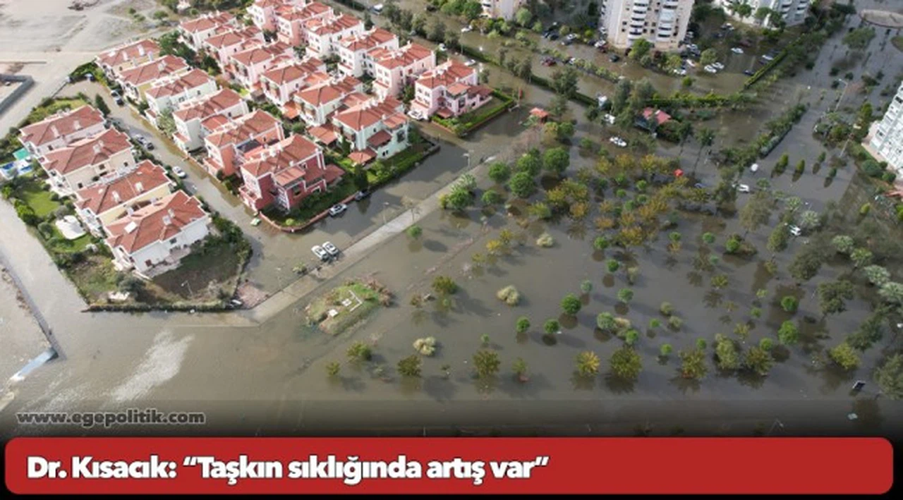 Dr. Kısacık: “Taşkın sıklığında artış var”