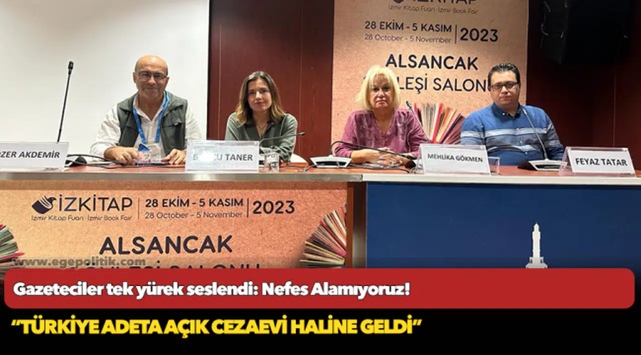 Gazeteciler tek yürek seslendi: Nefes Alamıyoruz!
