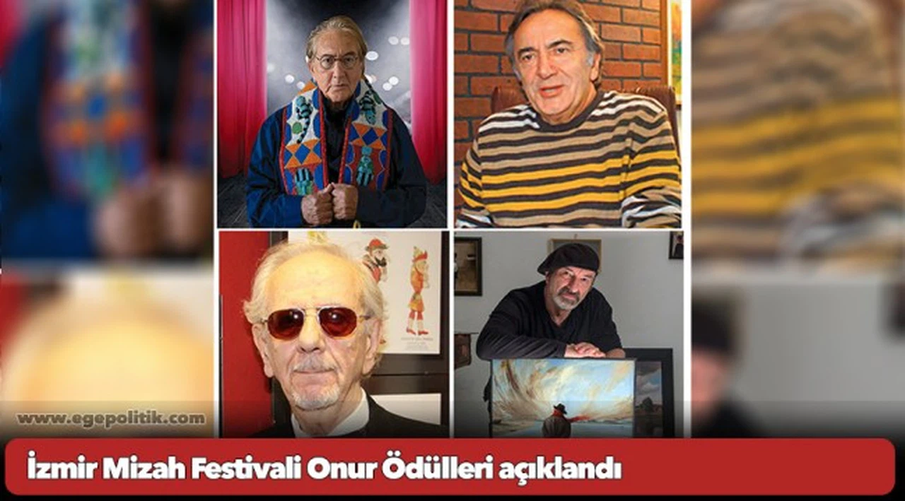İzmir Mizah Festivali Onur Ödülleri açıklandı