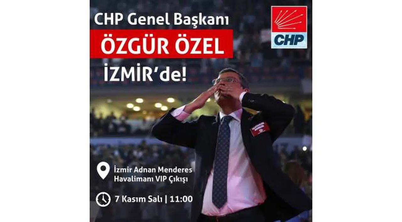 İzmir, Özgür Özel'i karşılamaya hazırlanıyor