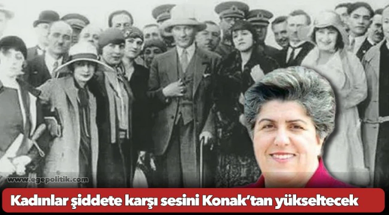 Kadınlar şiddete karşı sesini Konak’tan yükseltecek