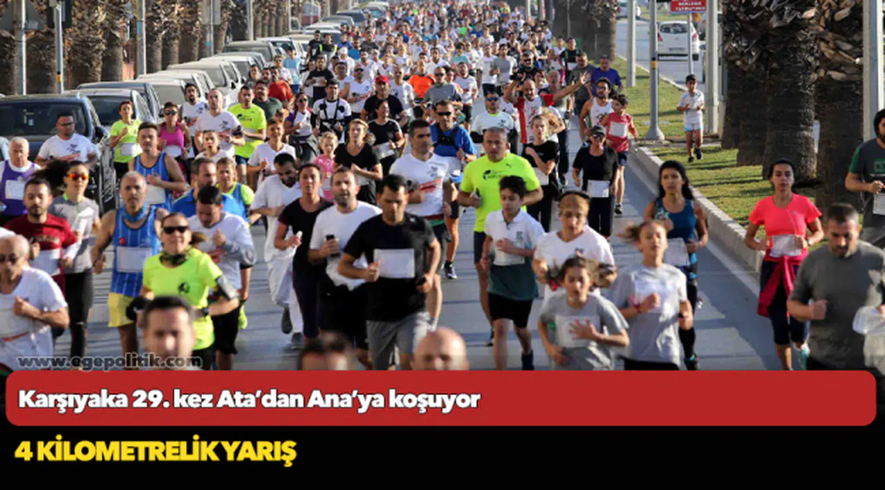 Karşıyaka 29. kez Ata’dan Ana’ya koşuyor