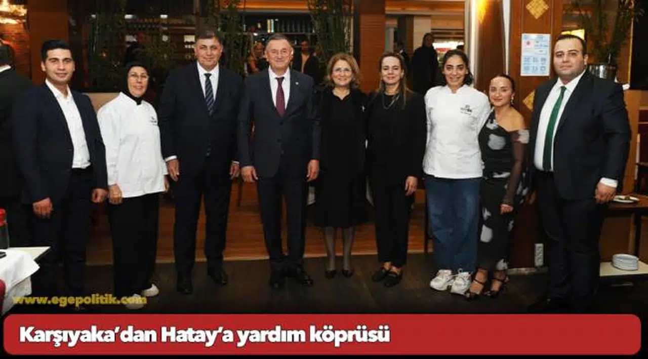 Karşıyaka’dan Hatay’a yardım köprüsü