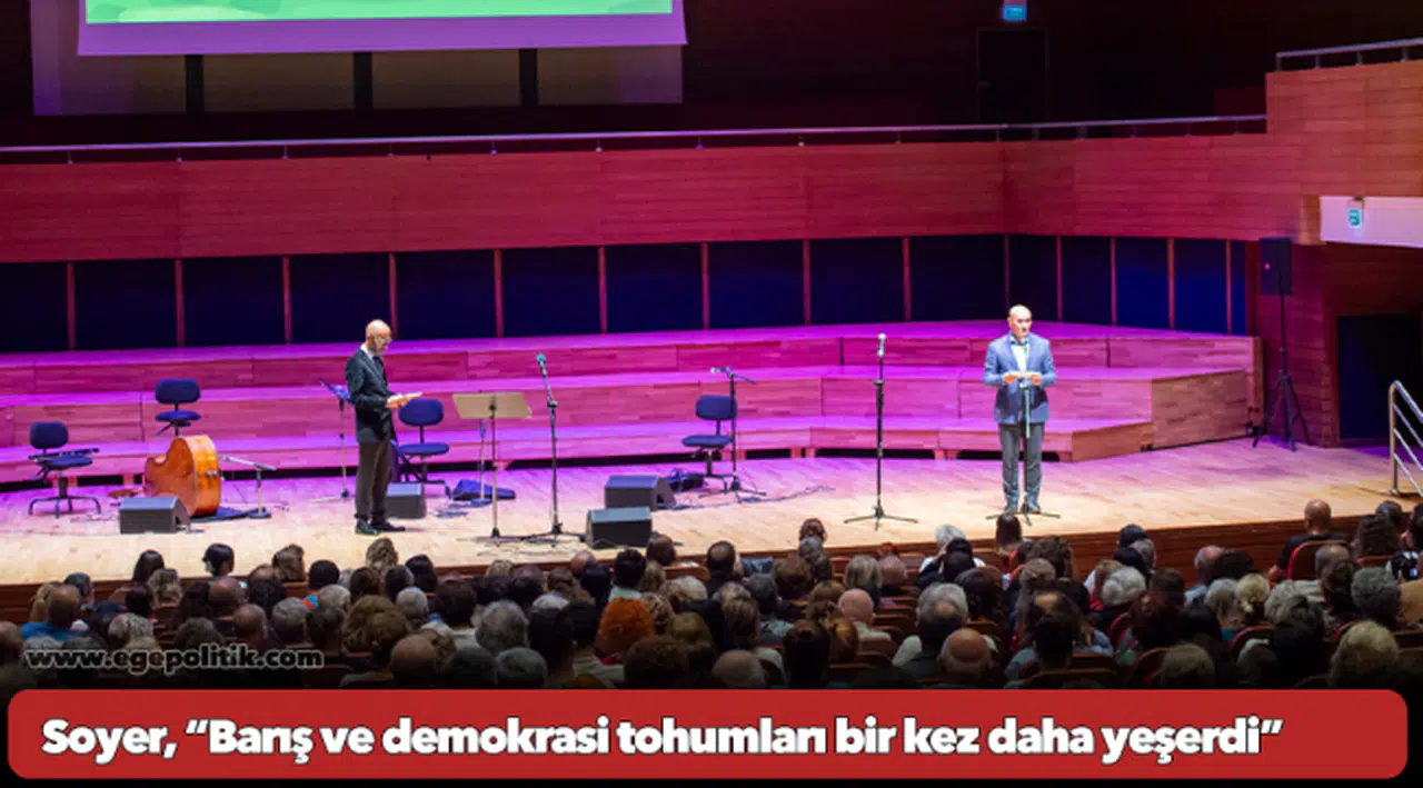 Soyer: “İzmir Akdeniz Sinemaları Buluşması’nda barış ve demokrasi tohumları bir kez daha yeşerdi”