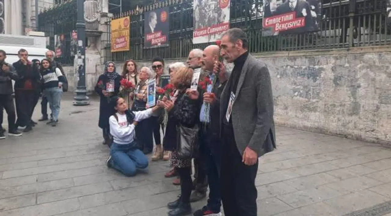 Yerlikaya 'mağduriyettir' demişti: Cumartesi Anneleri yıllar sonra ilk kez Galatasaray Meydanı’nda