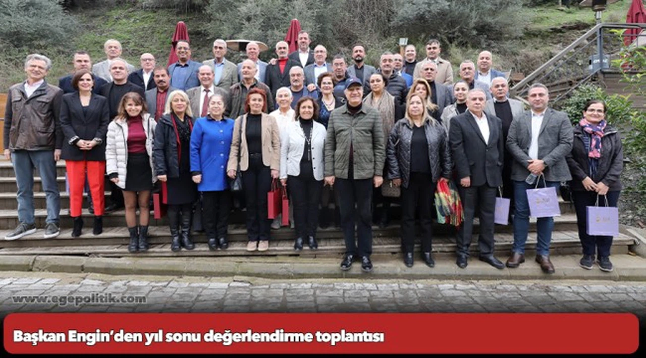 Başkan Engin’den yıl sonu değerlendirme toplantısı