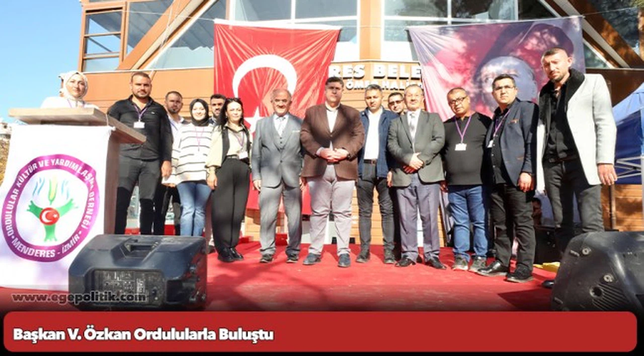 Başkan V. Özkan Ordulularla Buluştu